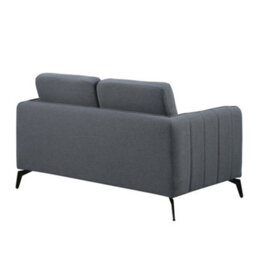 More4Homes Oslo Modern Scandi Style Fabric Living Room 2 Seater Sofa (Dark Grey) - thumbnail 5