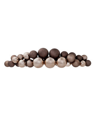 Werchristmas Mocha Bauble Cluster Arch, 60 Cm - image 1
