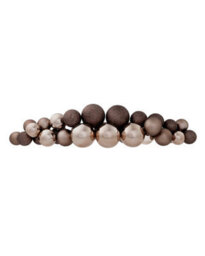 Werchristmas Mocha Bauble Cluster Arch, 60 Cm - thumbnail 1
