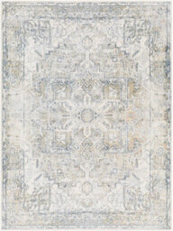 Livabliss Lillian-Washable Taupe Brown Traditional Vintage Boho Living Dining Rug 200 X 275 Cm Easy Care, Non Shedding - thumbnail 1