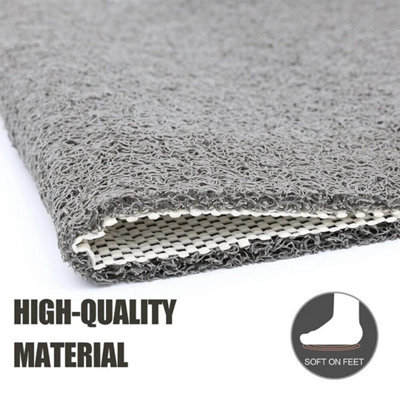 Loofah Shower Mat For Inside Shower Non-Slip Anti Mould Pvc Bath Mat Quick Dry 40X60Cm - image 1