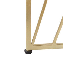 Beliani 3 Panel Room Divider Asolo Gold 117 Cm 170 Cm - thumbnail 8