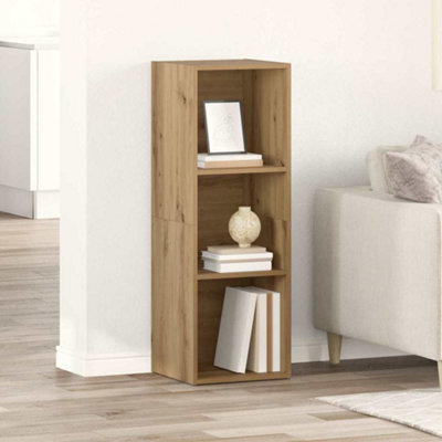 Berkfield Tv Cabinet Artisan Oak Engineered Wood - image 1