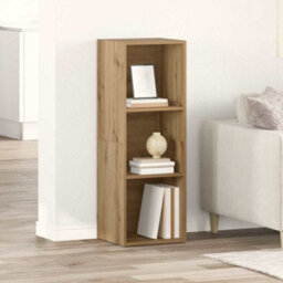 Berkfield Tv Cabinet Artisan Oak Engineered Wood - thumbnail 1