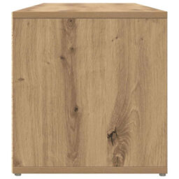 Berkfield Tv Cabinet Artisan Oak Engineered Wood - thumbnail 6