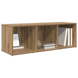 Berkfield Tv Cabinet Artisan Oak Engineered Wood - thumbnail 3