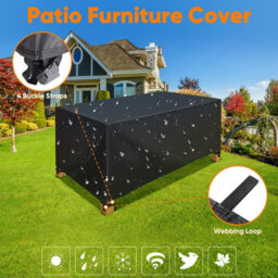 200X160X90Cm Heavy Duty Waterproof Garden Patio Furniture Cover For Rattan Table Sofa Outdoor - thumbnail 5