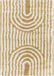 Livabliss Urban Shaggy-Modern Camel Ivory Brown Cream Soft Plush Pile Living Bedroom Rug 200 X 290 Cm Easy Care, Non Shedding - thumbnail 1