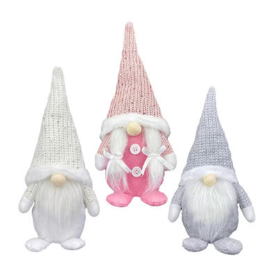Woodside Home Living Christmas Decorations Set Of Three Gonks - image 1