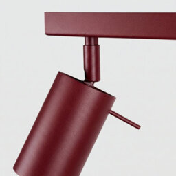 Luminosa Lighting Luminosa Ring Twin Ceiling Spotlight Burgundy 2X Gu10 - thumbnail 6
