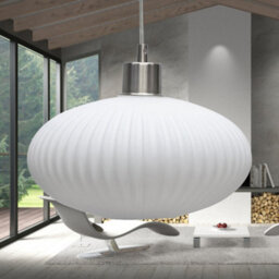 First Choice Lighting Set Of 2 Satin Nickel And White Glass Kitchen Dining Ceiling Lights - thumbnail 4