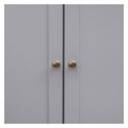 Cabinet Bits Mirano 2 Door Wardrobe Brass Knob - thumbnail 4