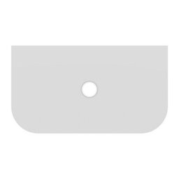 Plum&clay Solara Fluted Black Wall Hung Drawer Vanity Unit With White Worktop (W)900mm - thumbnail 2