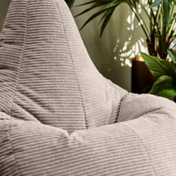 icon Dalton Medium Beanbag Corduroy Natural Beige - thumbnail 3
