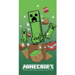 Minecraft Creepers Tnt Beach Towel
