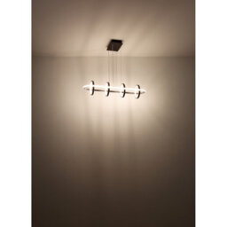 Luminosa Lighting Luminosa Wolfhard Squares Pendant Ceiling Light Matt Black 4X Led Dimmable 2700-6000K Remote Control - thumbnail 6