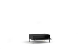 Arte Mond 7 Coffee Table W100Cm X H42Cm X D66Cm Black Graphite - Modern Storage With Sleek Lines - thumbnail 2