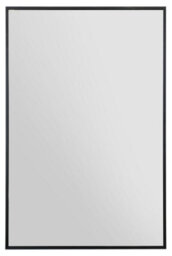 "Mirroroutlet Artus - Black Aluminium Edged Wall Mirror 35"" X 24"" (90Cm X 60Cm)" - thumbnail 1