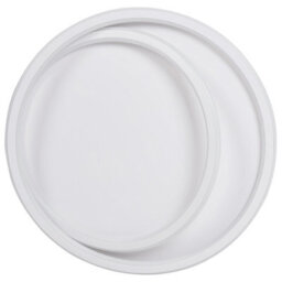 Beliani Ceiling Lamp - Round White Acrylic Shade, Dimmable Integrated Led, 500mm Diameter - thumbnail 3
