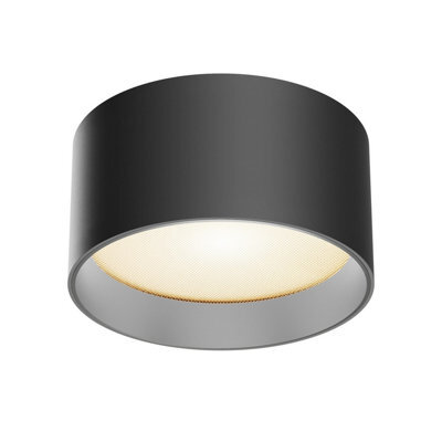 Luminosa Lighting Luminosa Vega Surface Mounted Downlight Black 3000K 1020Lm - image 1