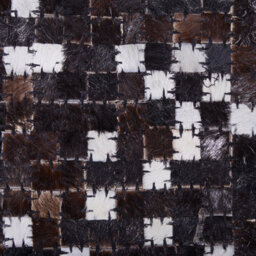 Beliani Rug Akkese Brown 160 X 230 Cm Leather - thumbnail 6