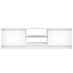 Vidaxl Tv Cabinet With Led Lights White 120X30X36 Cm - thumbnail 9