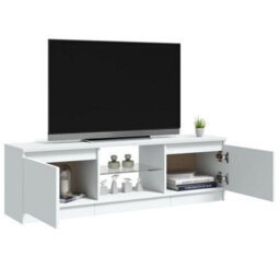 Vidaxl Tv Cabinet With Led Lights White 120X30X36 Cm - thumbnail 6