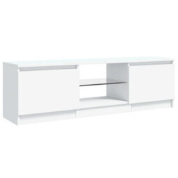 Vidaxl Tv Cabinet With Led Lights White 120X30X36 Cm - thumbnail 7