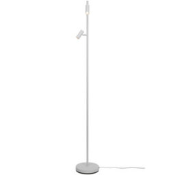 Nordlux Omari Metal Floor Lamp Adjustable Heads White,mains Led - thumbnail 3