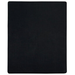 Walplus Jersey Fitted Sheet Black 90X200 Cm Cotton - thumbnail 2