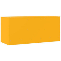 Walplus Tv Cabinet Mustard Yellow 99X39X44 Cm Steel - thumbnail 9