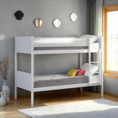 Seconique Bruno 3Ft  Bunk Bed White Perfect For Children's Rooms - image 1