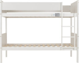 Seconique Bruno 3Ft  Bunk Bed White Perfect For Children's Rooms - thumbnail 4