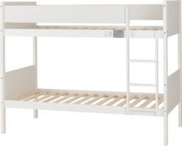 Seconique Bruno 3Ft  Bunk Bed White Perfect For Children's Rooms - thumbnail 3