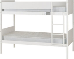 Seconique Bruno 3Ft  Bunk Bed White Perfect For Children's Rooms - thumbnail 2