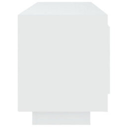 Berkfield Stylish Tv Cabinet White 102X35X45 Cm Engineered Wood - thumbnail 6