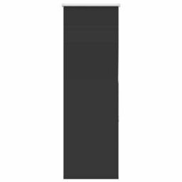 Walplus Black Blackout Roller Blind 60X130 Cm, Fabric Width 55.7 Cm Polyester - thumbnail 2