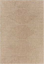 Livabliss Eagean-Global Beige Brown Cream In- & Outdoor Rug 200 X 275 Cm Easy Care, Non Shedding