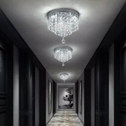 Modern Led Crystal Ceiling Lights Pendant Chandelier Lamp For Living Dining Room - thumbnail 4
