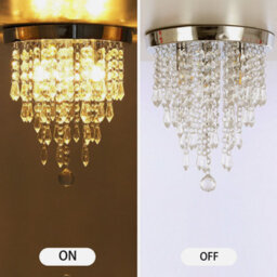 Modern Led Crystal Ceiling Lights Pendant Chandelier Lamp For Living Dining Room - thumbnail 7