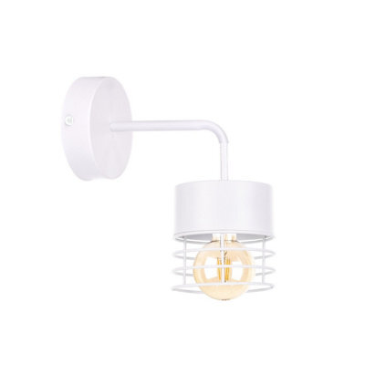 Luminosa Lighting Luminosa Atollo Wall Lamp White, 12Cm, 1X E27