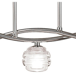 Luminosa Lighting Luminosa Dali Telescopic Pendant Line 5 Light G9, Polished Chrome - thumbnail 5
