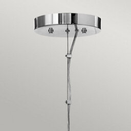 Luminosa Lighting Elstead Hinkley Fredrick Ramond Mondo 8 Light Chandelier Polished Chrome - thumbnail 4