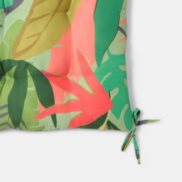 Ohs 2 X Palm Print Garden Seat Pads Outdoor Chair Cushions - thumbnail 6