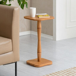 MH London Jasmine Side Table Solid Wood Bedside Table For Living Room And Bedroom - thumbnail 1