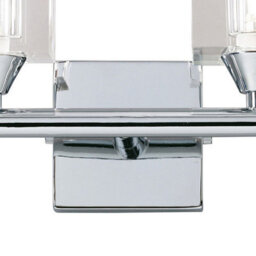 Luminosa Lighting Luminosa (0004 030) Cuadrax Wall Lamp Switched 2 Light G9, Polished Chrome - thumbnail 3