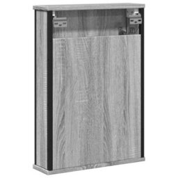 Walplus Bathroom Mirror Cabinet Grey Sonoma 42X12X60 Cm Engineered Wood - thumbnail 7
