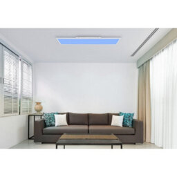 Luminosa Lighting Luminosa Doro Flush Ceiling Light White Matt 1X Rgb Led Dimmable 3000-6500K Remote Control - thumbnail 9