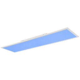 Luminosa Lighting Luminosa Doro Flush Ceiling Light White Matt 1X Rgb Led Dimmable 3000-6500K Remote Control - thumbnail 7