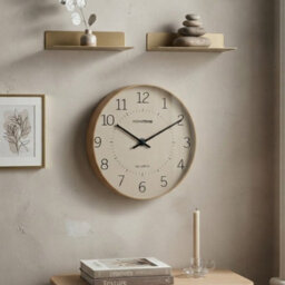 Garden Greatness Oversized Circular Quartz Wall Clock - thumbnail 1
